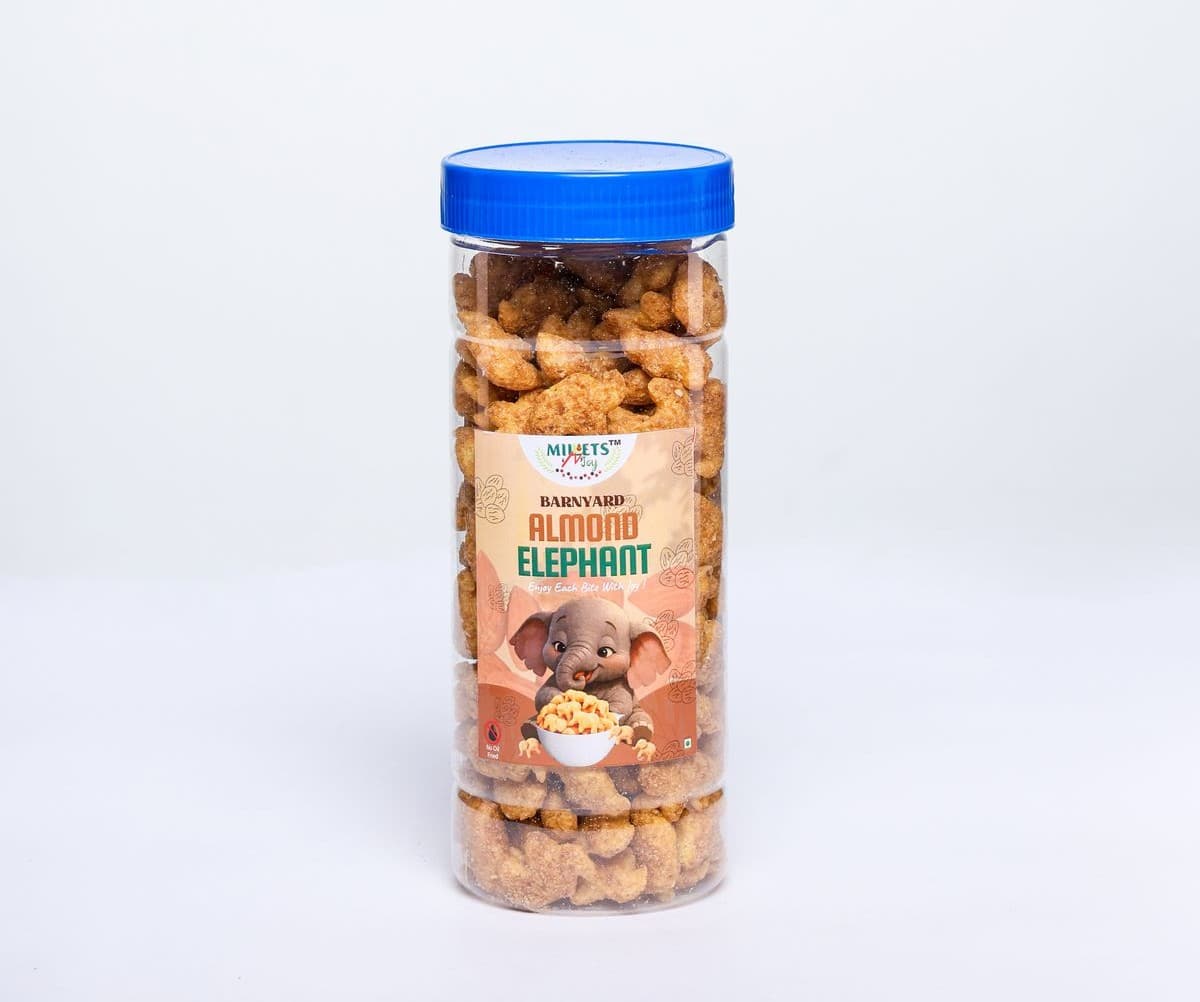 Barnyard Almond Elephant - View 1